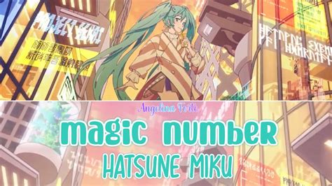 Magic number hatsube miku